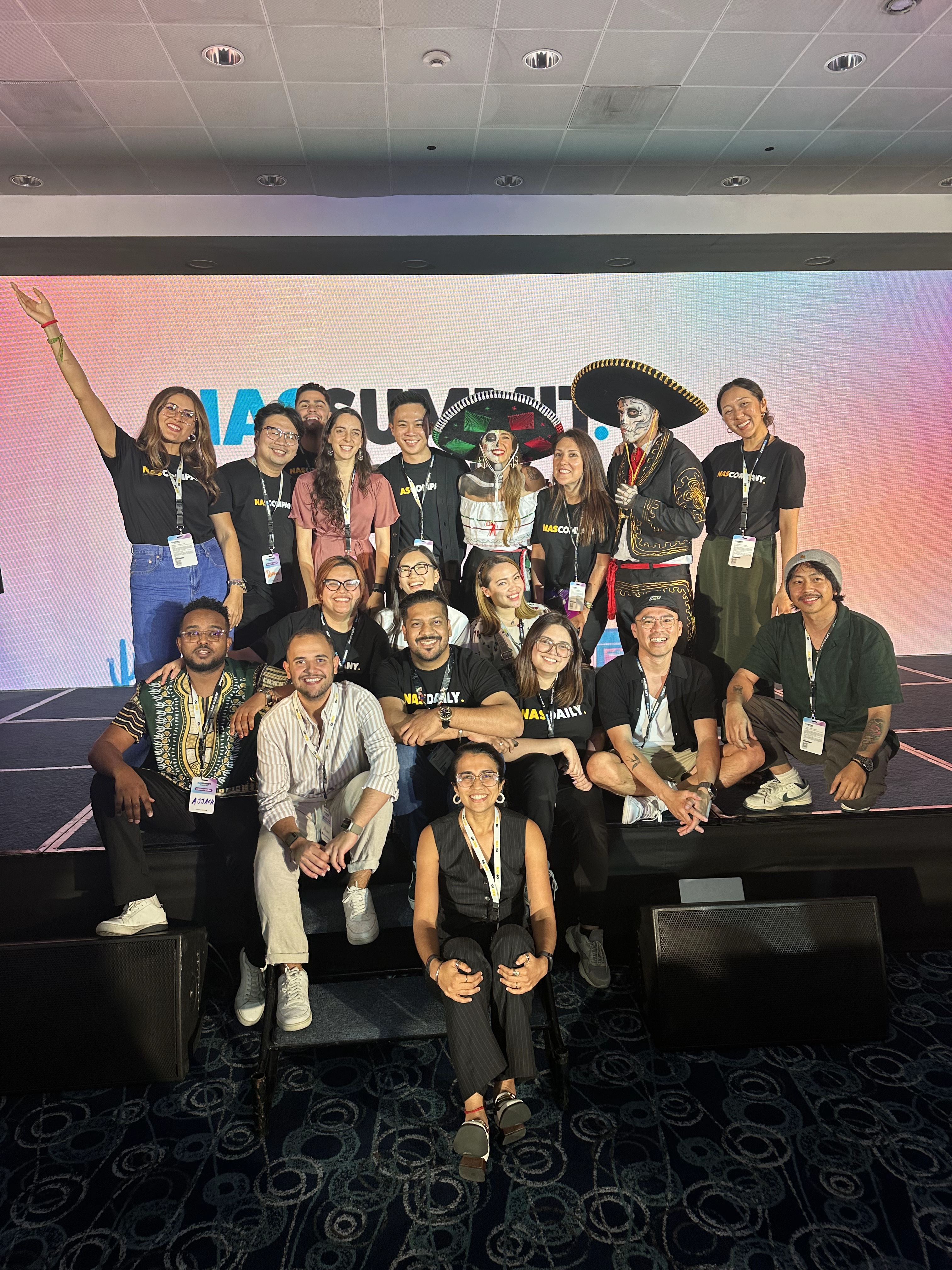 Denisse with the team at NAS Summit