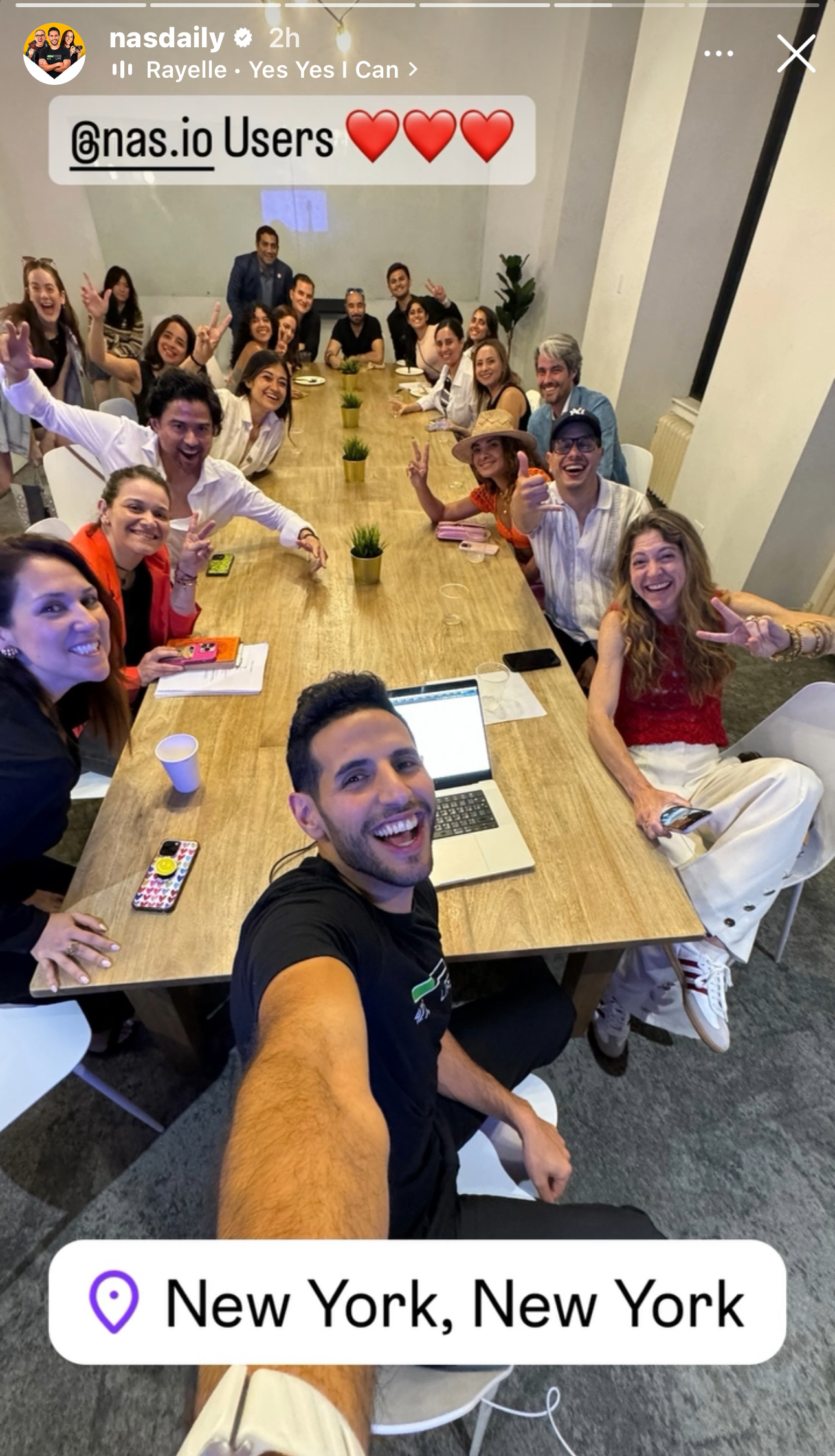 NAS.IO community gathering in New York City